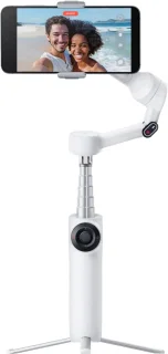 Insta360 Flow 2 Standard Bundle - Summit White - Deep Track 4.0 - Selfiestick