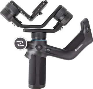Gimbal Smartphone - Stabilisator voor Smartphone & Camera - Gimbal voor Smartphone & Camera - 3-Axis - Alles-in-één - Handheld spiegelloos - met AI-tracker Magnetic Fill - Kantelhoek +170°~-45° - 360° - Zwart