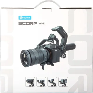 Gimbal Smartphone - Stabilisator voor Smartphone & Camera - Gimbal voor Smartphone & Camera - 3-Axis - Alles-in-één - Handheld spiegelloos - met AI-tracker Magnetic Fill - Kantelhoek +170°~-45° - 360° - Zwart