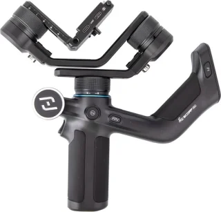 Gimbal Smartphone - Stabilisator voor Smartphone & Camera - Gimbal voor Smartphone & Camera - 3-Axis - Alles-in-één - Handheld spiegelloos - met AI-tracker Magnetic Fill - Kantelhoek +170°~-45° - 360° - Zwart