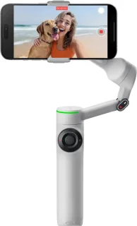 Insta360 Flow 2 Pro AI Tracker Bundle - Stone Gray - AI tracker - Selfiestick