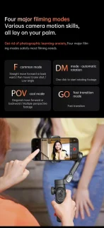 Wat vinden we goed aan de Aafinity Smart XE 3-assige smartphone gimbal