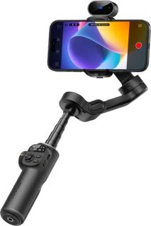 Stabiel filmen, met extra bereik in een compact pakket