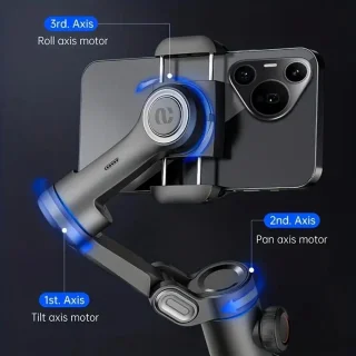 AOCHUAN XE 3-assige Handheld Gimbal Stabilizer