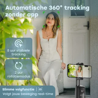 Audyn Smartphone Gimbal - Selfiestick Zwart