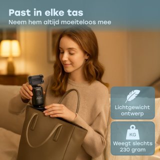Audyn Smartphone Gimbal - Selfiestick Zwart