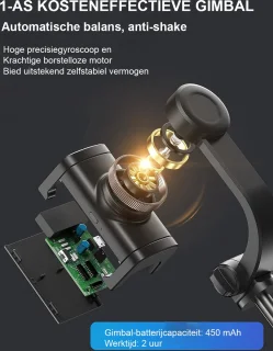 Bluetooth Handheld Gimbal Stabilizer