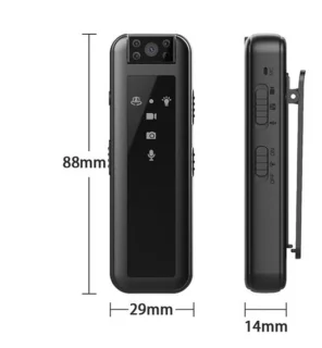 Buitensport camcorder - zwart