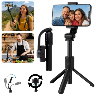 Cheqo® Gimbal Selfie Stick - Smartphone Stabilisator