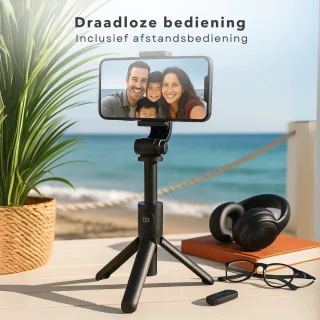 Cheqo® Gimbal Selfie Stick - Smartphone Stabilisator