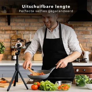 Cheqo® Gimbal Selfie Stick - Smartphone Stabilisator