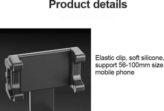DrPhone GB1 Smartphone Gimbal 360 Graden Zwart