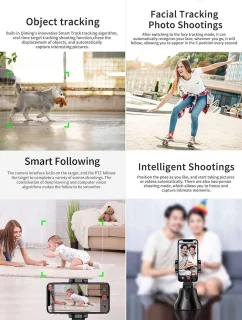 DrPhone GB1 Smartphone Gimbal 360 Graden Zwart