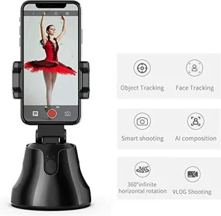 DrPhone GB1 Smartphone Gimbal 360 Graden Zwart