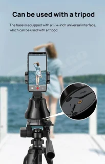 DrPhone GB1 Smartphone Gimbal 360 Graden Zwart