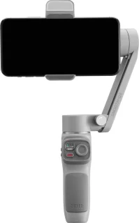 DrPhone SmoothGrip 3-Assige Smartphone Gimbal Light Grey