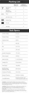 DrPhone SmoothGrip 3-Assige Smartphone Gimbal Light Grey