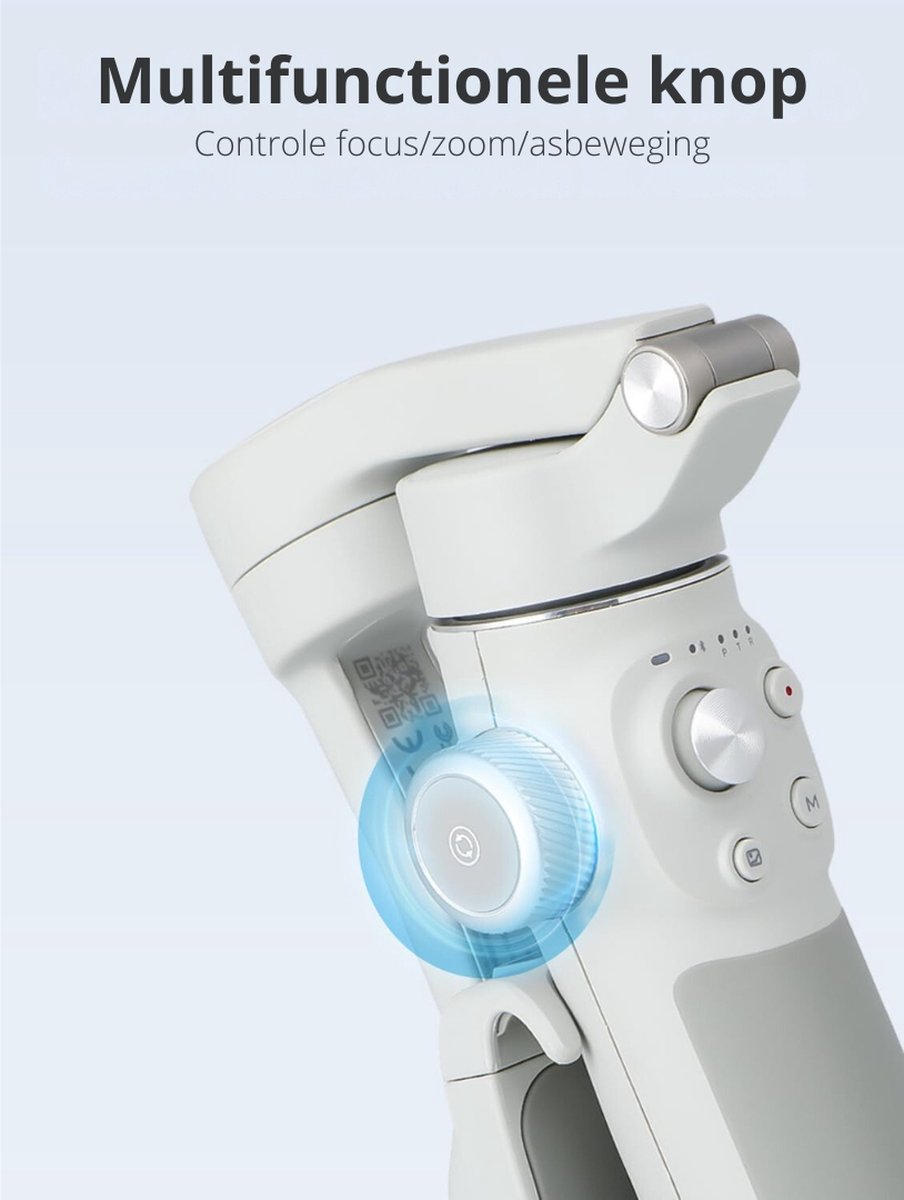Wat vinden we goed aan de Gimbal 3 Assen Wit Voor Smartphones