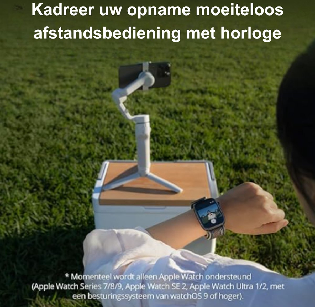 Wat vinden we goed aan de Gimbal 3-assig inklapbaar wit voor smartphones