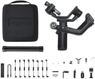 Gimbal Smartphone 3-Axis Handheld Zwart Kit