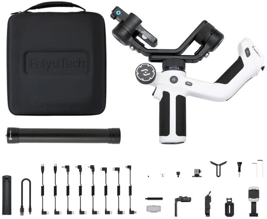 Gimbal Smartphone 3-Axis Handheld Zwart/Wit Kit review
