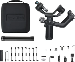 Gimbal Smartphone & Camera 3-Axis Handheld Zwart Kit