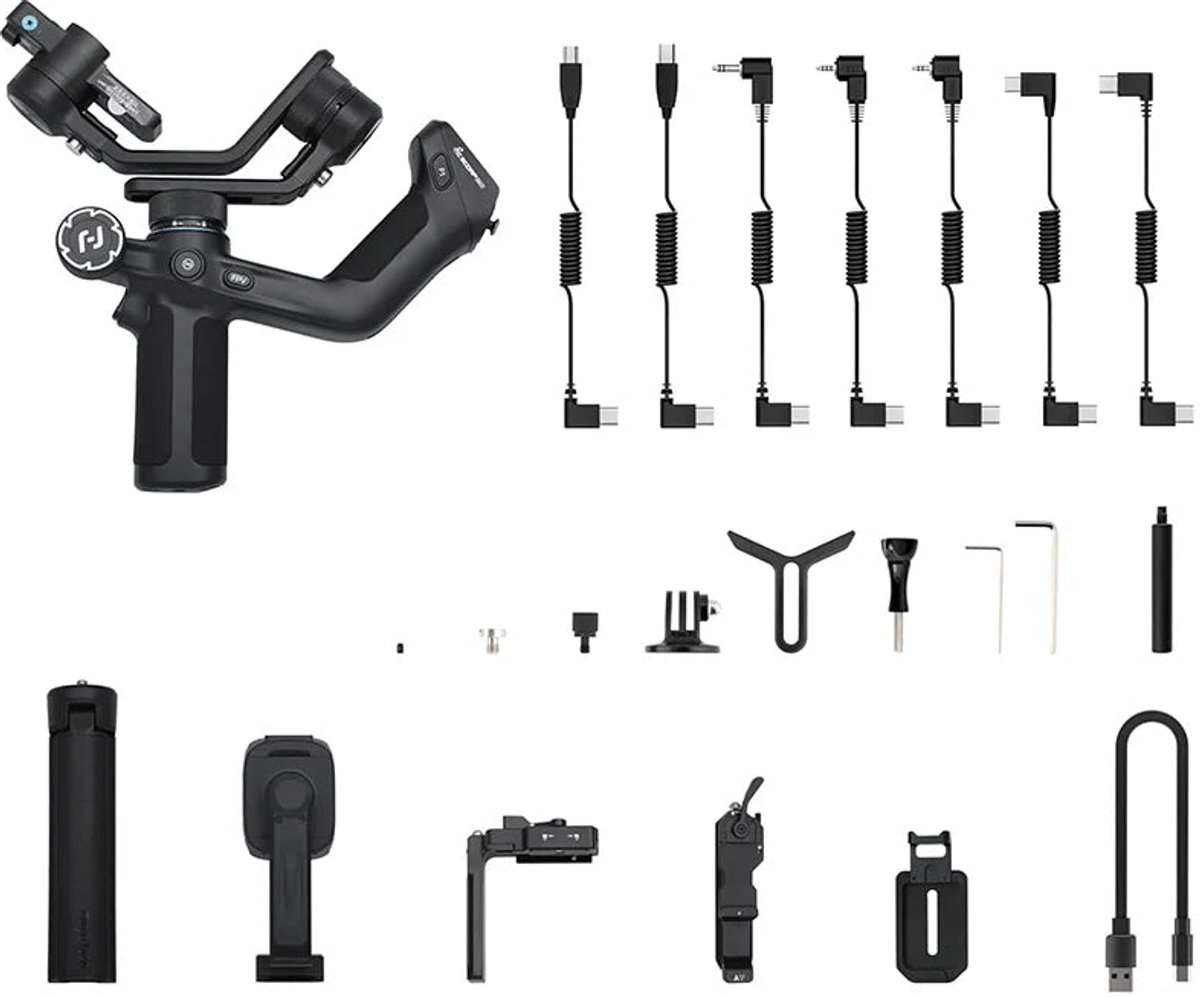 De Gimbal Smartphone & Camera 3-Axis Magnetic Fill Zwart in één oogopslag