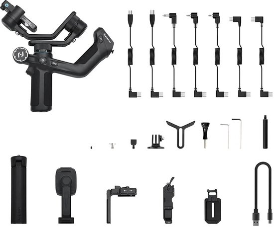 Gimbal Smartphone & Camera 3-Axis Magnetic Fill Zwart review