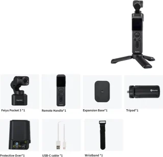 Gimbal Smartphone Handheld 3-assig Zwart