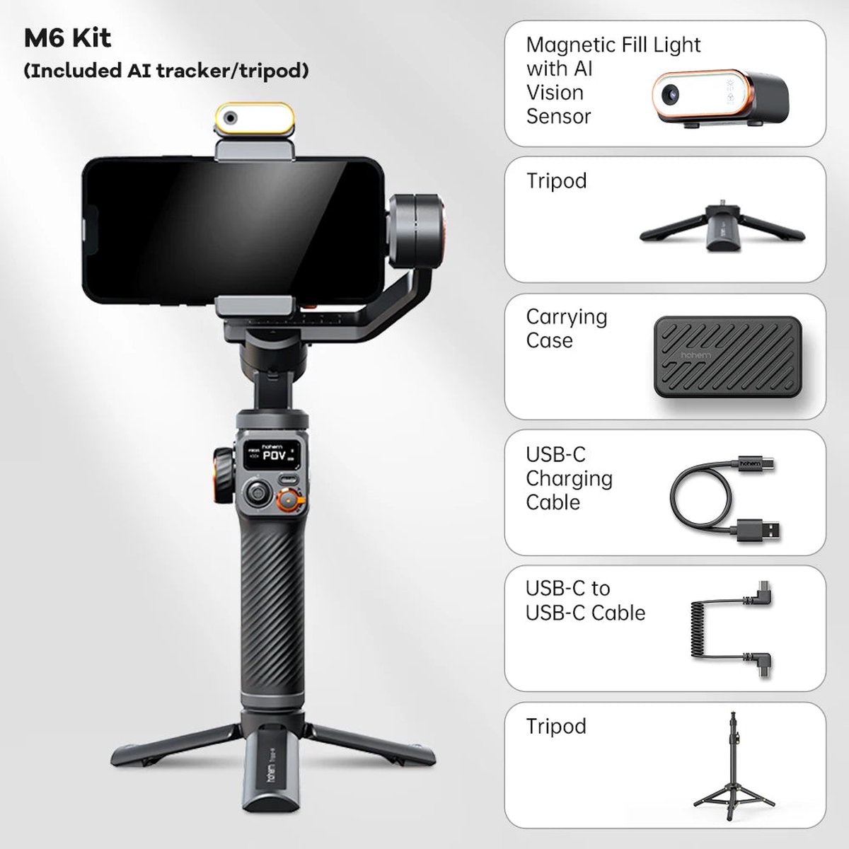 Wat vinden we goed aan de Gimbal Smartphone Handheld Stabilizer Zwart