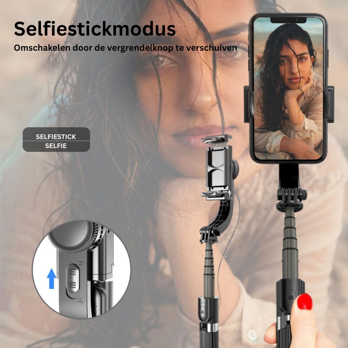 Wat vinden we goed aan de Gimbal Smartphone Selfiestick Tripod