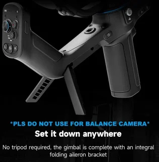 Gimbal Smartphone Stabilisator 3-Axis Zwart