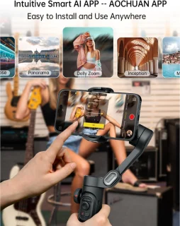 Gimbal Smartphone Stabilizer Steady Kit