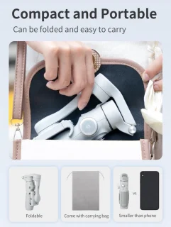 Gimbal Smartphone Stabilizer Steady Kit