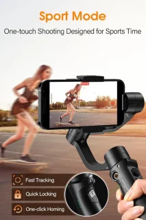 Gimbal Smartphone Stabilizer Steady Kit voor iOS en Android
