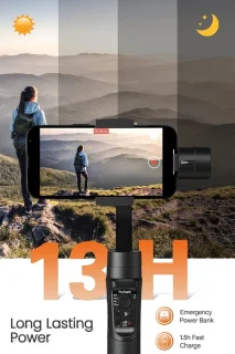 Gimbal Smartphone Stabilizer Steady Kit voor iOS en Android