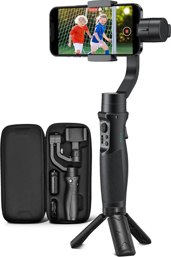 Gimbal Smartphone Stabilizer Steady Kit voor iOS en Android review