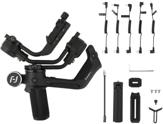 Gimbal Smartphone Zwart 3-Axis Handheld Stabilizer