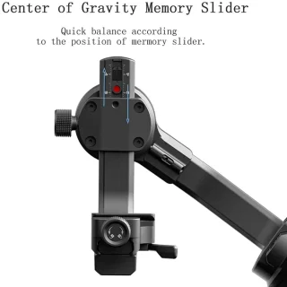 Gimbal Smartphone Zwart 3-Axis Handheld Stabilizer