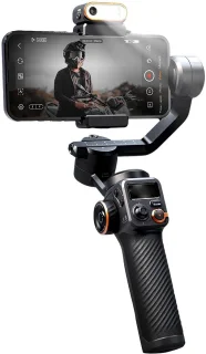 Wat vinden we goed aan de Gimbal stabilisator voor smartphone - zwart