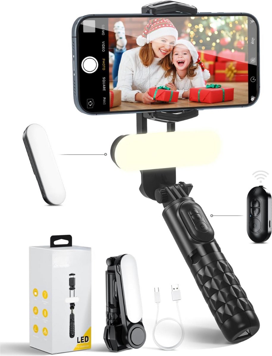 De Gimbal Steady Kit Smartphone iOS Android in één oogopslag