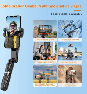 Gimbal Steady Kit Smartphone Stabilizer voor iOS en Android