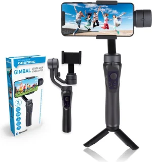 Grundig gimbal stabilisator voor smartphone, 3-assig