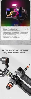 Hohem iSteady M6 Kit - Smartphone Gimbal Zwart