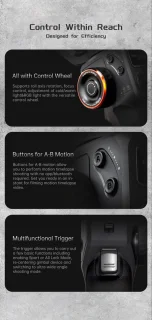 Hohem iSteady M6 smartphone gimbal zwart