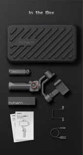 Hohem iSteady M6 smartphone gimbal zwart