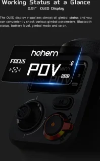 Hohem iSteady M6 smartphone gimbal zwart