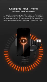 Hohem iSteady M6 smartphone gimbal zwart