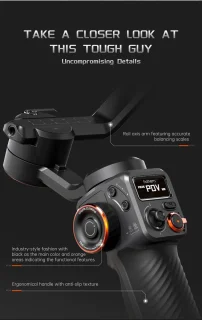 Hohem iSteady M6 smartphone gimbal zwart
