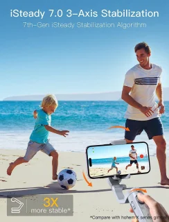 Hohem iSteady XE Smartphone Gimbal Kit Grijs